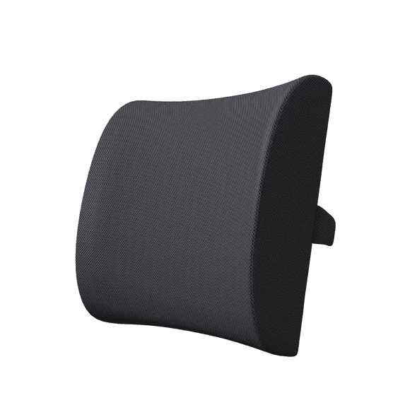 Strlinen Lumbar Support Pillow for Office Chair and Car Seat, Back Support Memory Foam Pillow for Pain Relief Improve Posture, Perfectly Balanced Back Cushion for Car, Computer, Gaming Chair