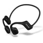 TOPVISION Open Ear Bone Conduction Headphones, Wireless Bluetooth Headset with Built-in Microphones, 8Hr Playtime, Waterproof Sports Headphones for Running Workout Gym